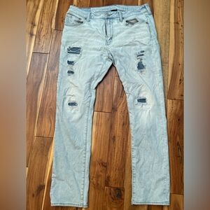 American Eagle Outfitters Light Blue Denim